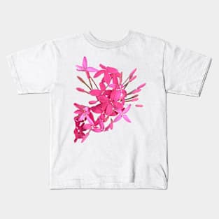 Pink Flowers of Florida Kids T-Shirt